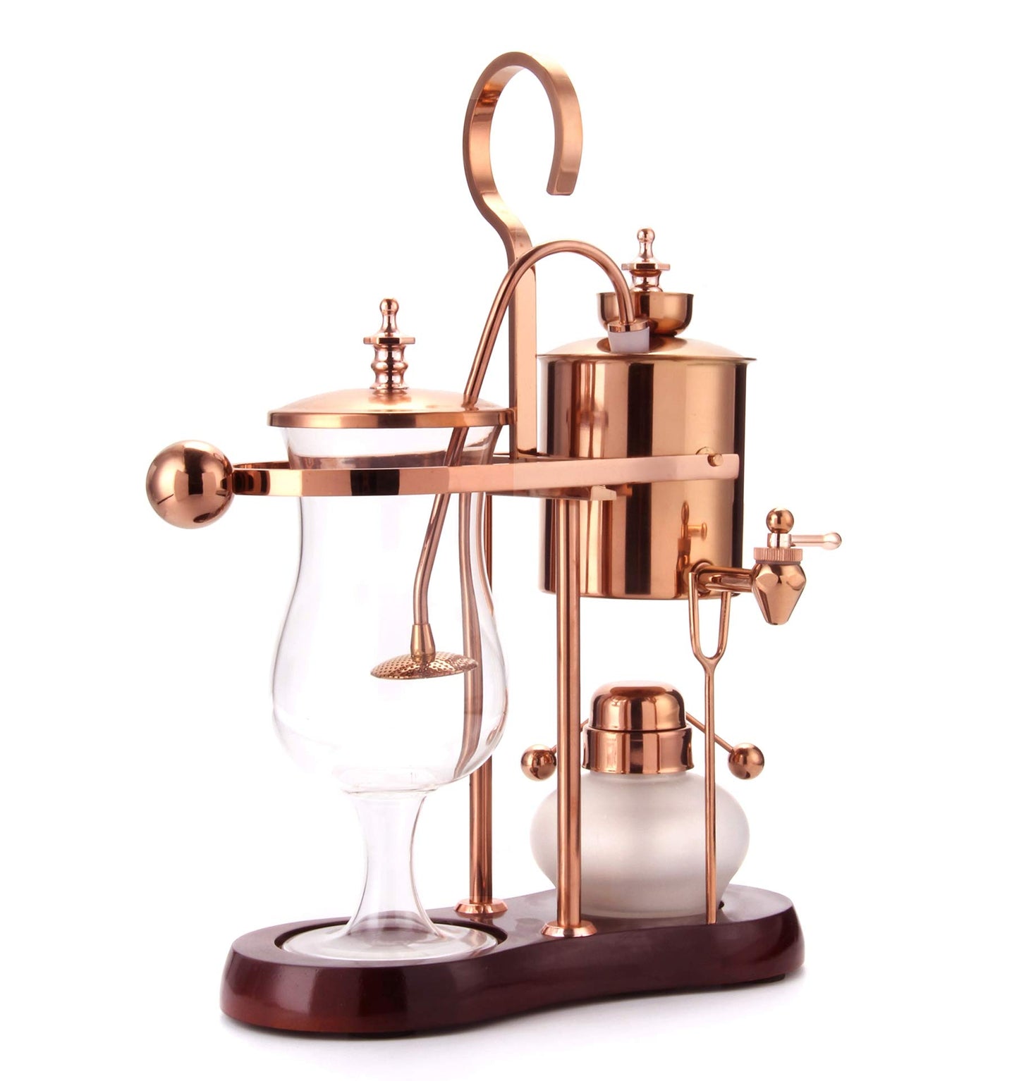 Diguo Belgian/Belgium Luxury Royal Family Balance Syphon Coffee Maker, Siphon Brewer, Elegant