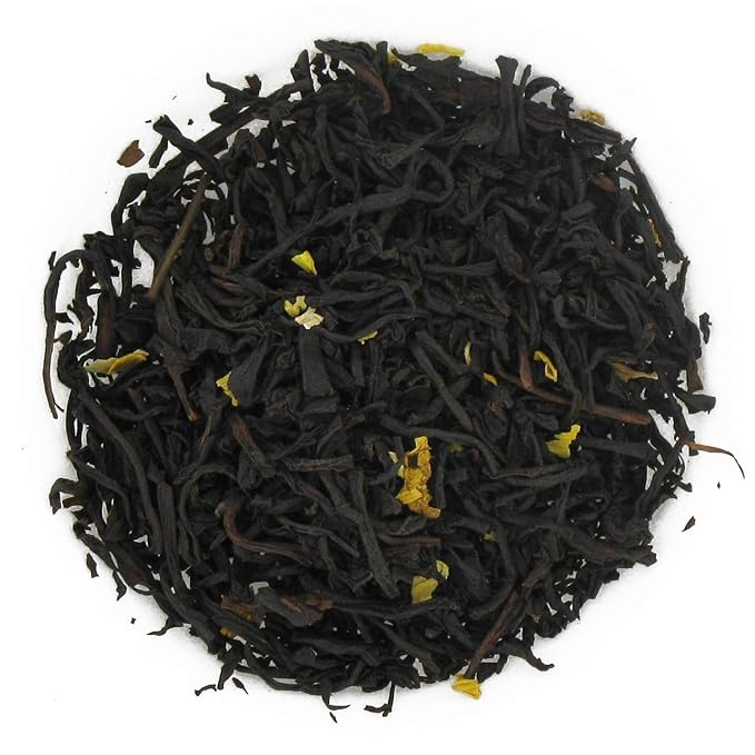 English Tea Store Chocolate Flavored Black Tea - 4oz | Loose Leaf Ceylon Tea with Natural Flavoring