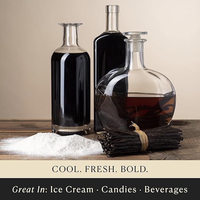 Cook's Pure Peppermint Extract,For Ice Creams, Candies, Icings, Cookies and Beverages, 128 oz (1