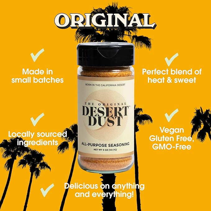 Desert Dust All-Purpose Seasoning ??Smoky, Earthy & Sweet with Organic Date Sugar | Versatile Rub