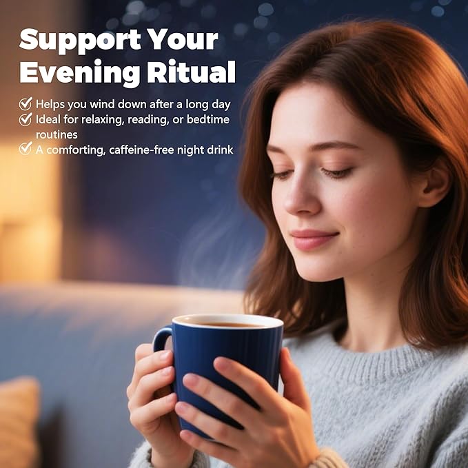 Mushroom Hot Chocolate for Calm & Relax | 10 Mushroom Blend with L-Theanine, GABA, Magnesium