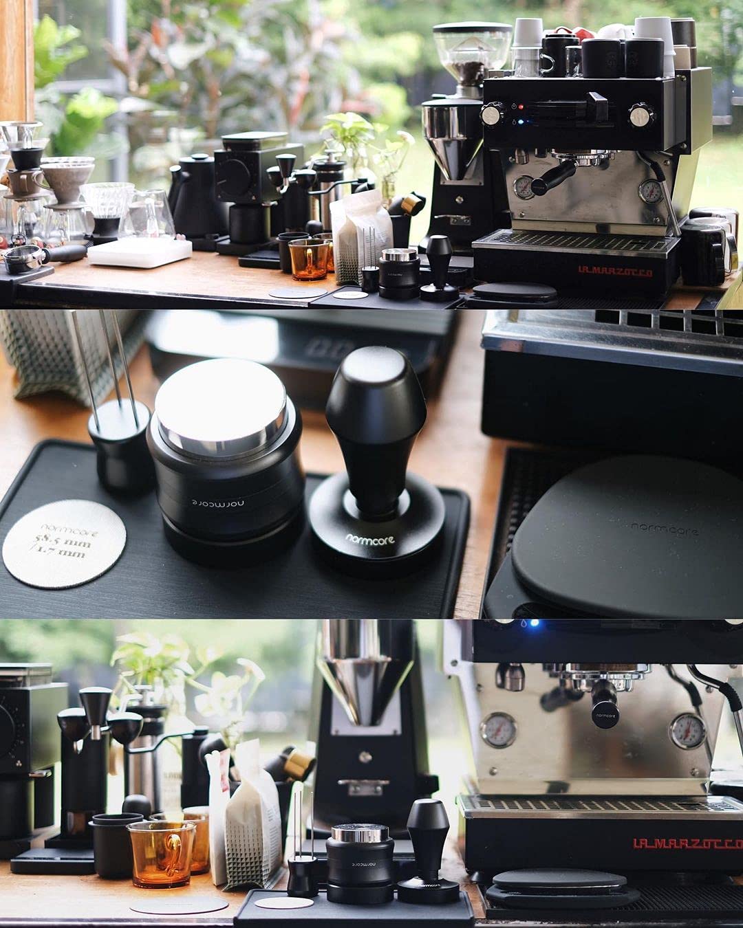 Normcore Espresso Tamping Mat I Food Safe Rubber Coffee Tamper Mat I Portafilter Mat For Baristas I