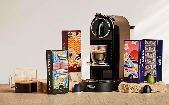 Atlas Coffee Club Espresso Pods Compatible with Nespresso Original– Extra Dark Roast Variety Pack