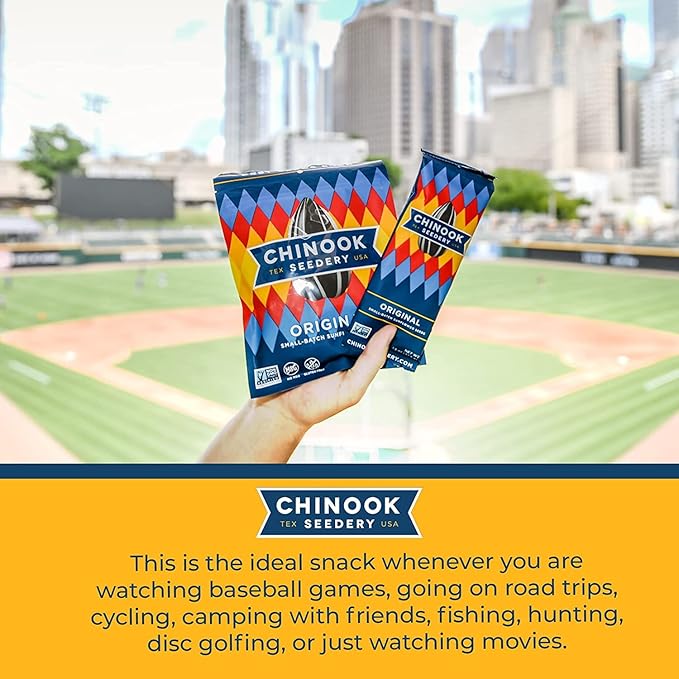 Chinook Seedery Roasted Jumbo Sunflower Seeds - Keto Snacks - Best For Snack Packs - Gluten Free