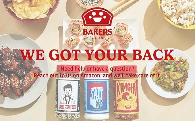 Bakers Club 8.5oz Everything Bagel Seasoning Blend - Authentic New York Style Spices for Bagels