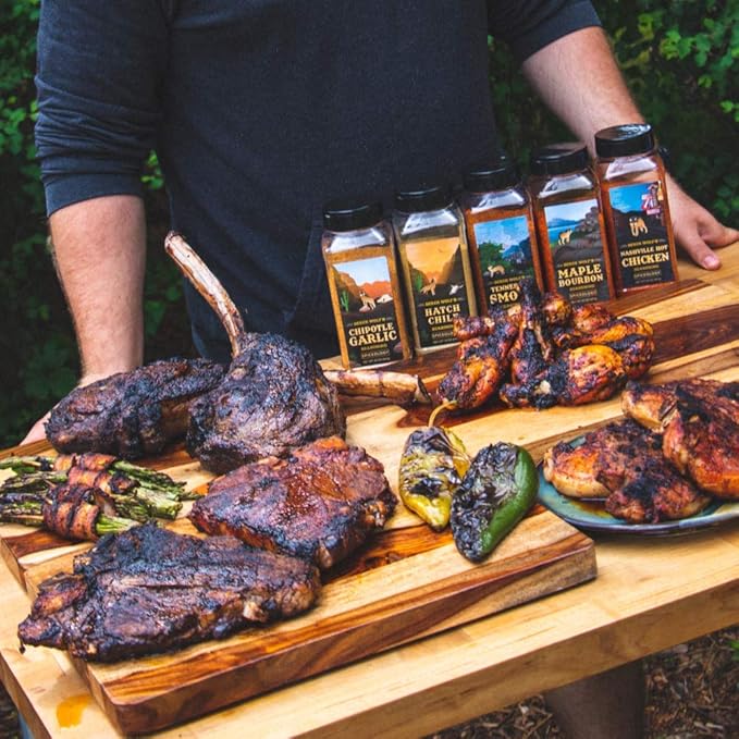 Spiceology & Derek Wolf - Chipotle Garlic Seasoning - Southwest Barbeque Rubs, Seasonings and Spice