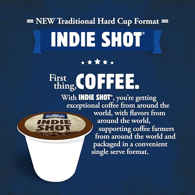 Independence Coffee Co. Madalyn's Backyard Pecan Flavored Mellow Body, Light Roast, Single Serve