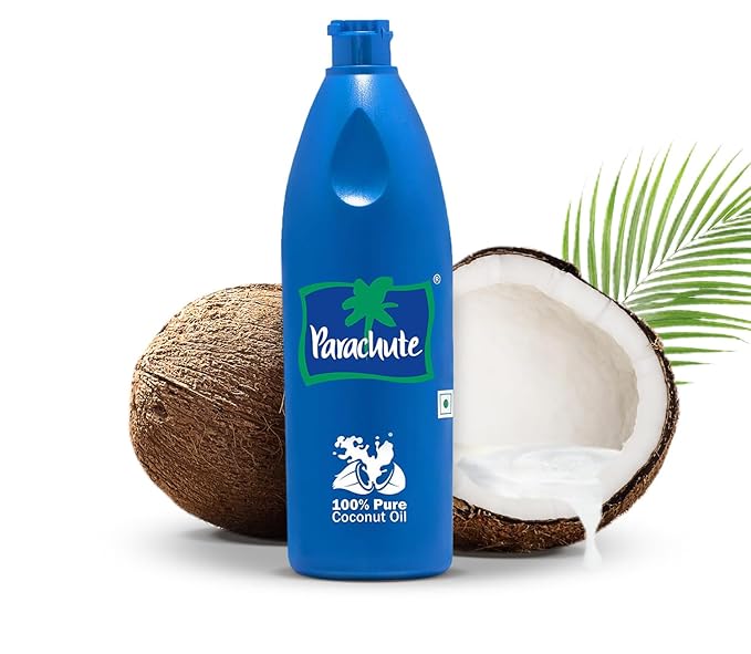 Parachute Coconut Oil| 100% Pure & Natural| Unrefined Coconut Oil| No Chemicals & Preservatives|