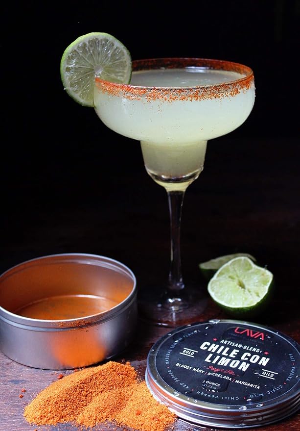 LAVA Premium Skinny Margarita Mix by LAVA Craft Cocktail Co., Low Calorie Margarita Mix Made with