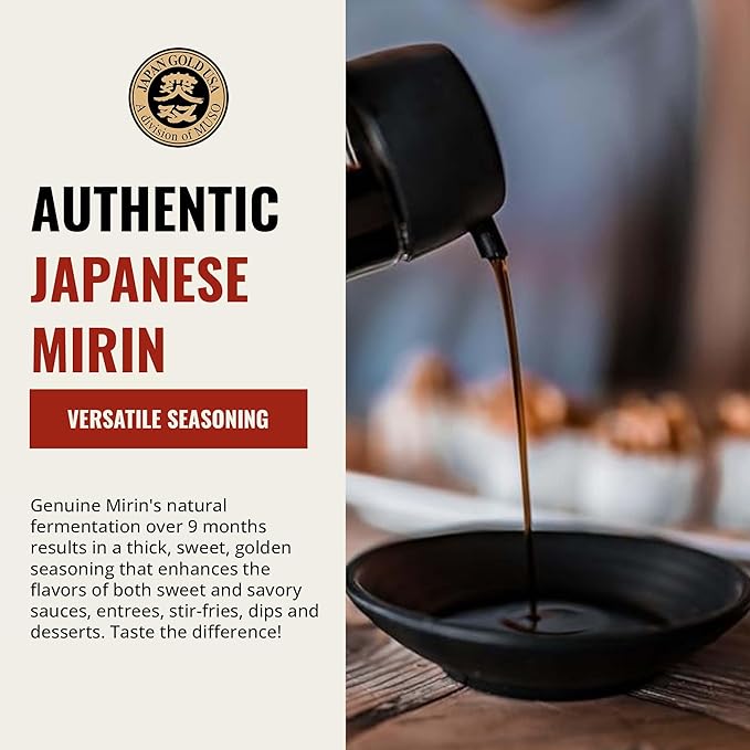 Ohsawa - Genuine Mirin, Authentic Japanese Sweet Cooking Wine, Vegan, Non-GMO, USDA Certified