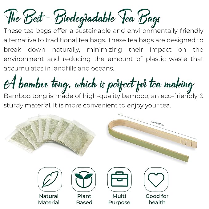 FreshDrinkUS, StrongerLungs 40 Tea Bags - Mullein Leaf, Ginseng, Elderberry, Ginger & Thyme
