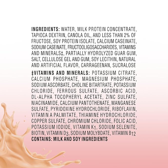 BOOST Glucose Control Ready to Drink Nutritional Drinks, Creamy Strawberry, 8 fl oz Carton (4 x 6