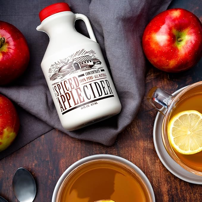 Mountain Cider Apple Cider Concentrate | Spiced Hot Apple Cider Drink | 16 fl. oz (16 servings)