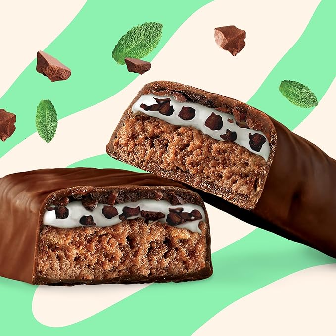 Nick?™s Mint Chocolate Protein Bars ??12-Count Box | High Protein, Low Calories, Low Carbs, Keto