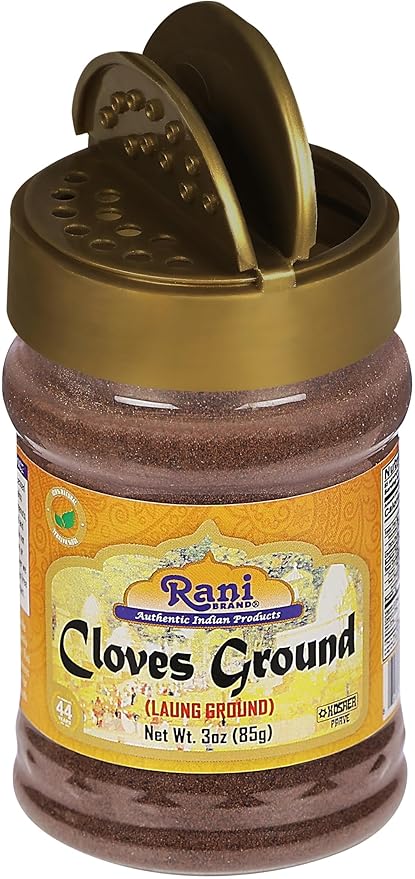 Rani Cloves Powder (Laung) Indian Spice 3oz (85g) PET Jar ~ All Natural, Gluten Friendly | NON-GMO
