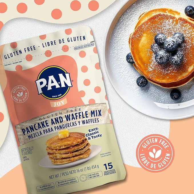 P.A.N Pancake and Waffle Mix ??Gluten Free 1 lb. (6 Pack)