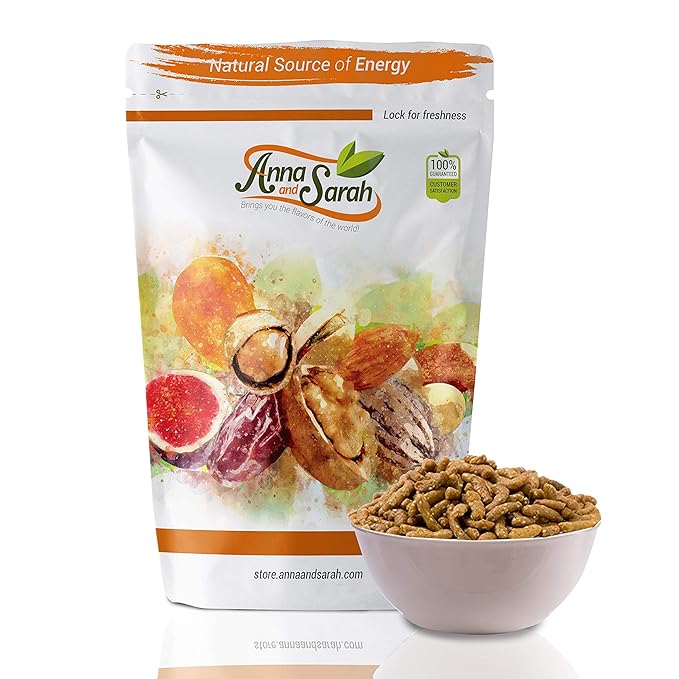 Anna and Sarah Honey Roasted Sesame Sticks in Resealable Bag, 2 Lbs