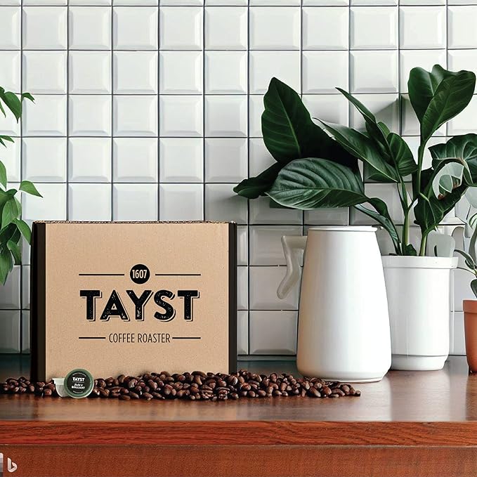 Tayst Coffee Pods, Variety Pack Assortment, K Cups Compatible with Keurig Coffee Maker, Sustainable