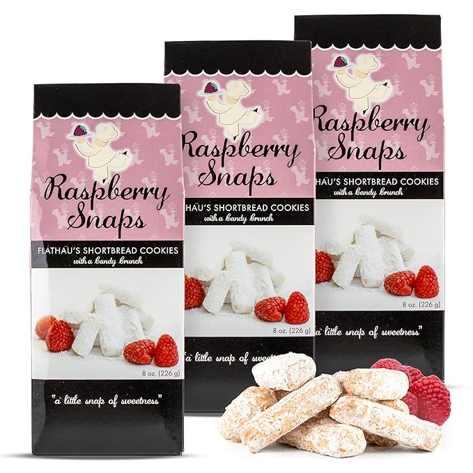 Flathau's Fine Foods, Gourmet Shortbread Cookies, Handcrafted All Natural Artisan Bites