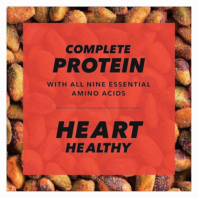 Wonderful Pistachios No Shells, Chili Roasted Nuts, 2.25 Ounce (Pack of 8), Protein Snacks, Gluten