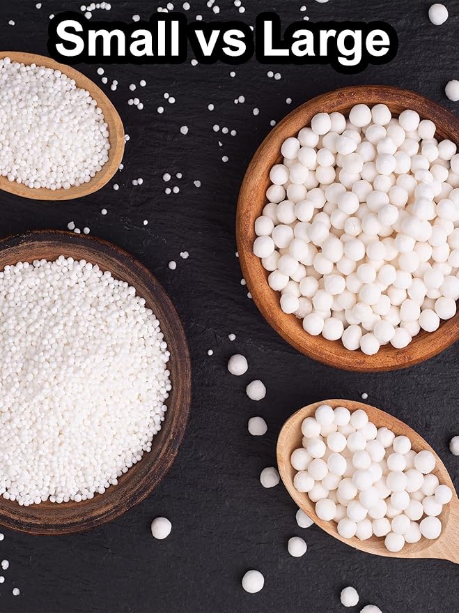 Tapioca Pearls, Tapioca Balls, White Tapioca Pearls For Boba Tea, 14 oz (Large)