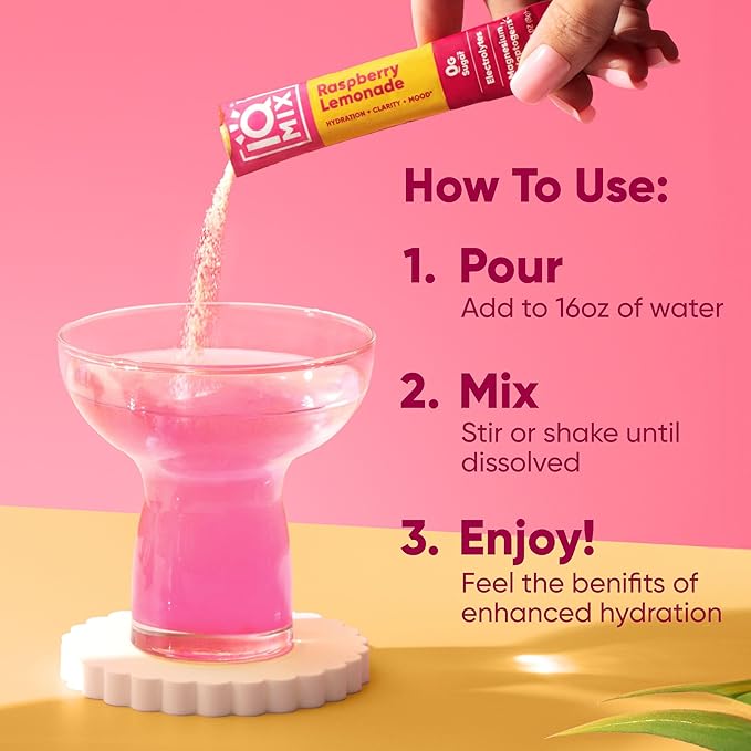 IQMIX Hydration Electrolyte Powder ??4-in-1 Formula for Hydration, Mental Clarity, Mood and