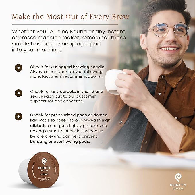 Purity Coffee PROTECT Highest Antioxidant Light-Medium Roast - USDA Certified Organic Specialty