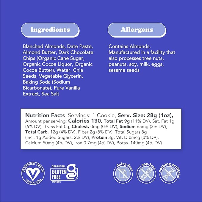 Love + Chew Soft Baked Protein Cookies, Gluten Free | (18) Count Chocolate Lover Minis Variety Pack