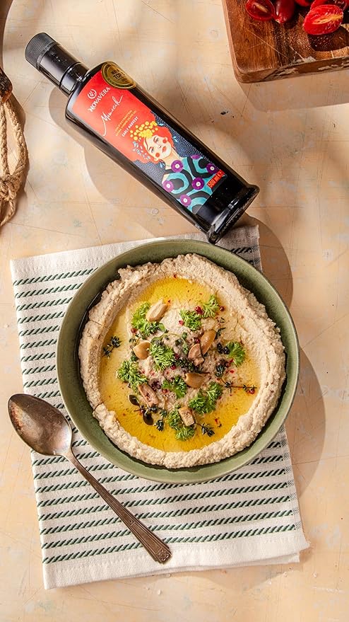 NVG NOVAVERA Memecik High Polyphenol Rich Olive Oil, Pungent Olive Oil With Green Almond Notes