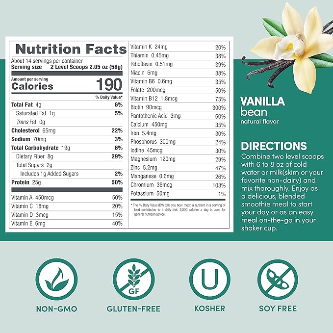 Designer Wellness, Designer Whey Protein Meal Replacement Powder, Organic Superfood Complex Carbs