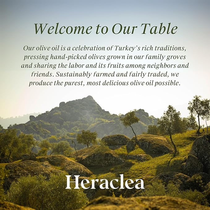 Heraclea - Everything Oil - Extra Virgin Olive Oil - Organic Olive Oil - Extra Virgin - Cold