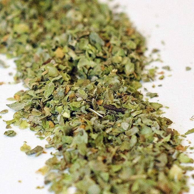 Fruidles Crushed Marjoram Leaves, Marjoram Spice in Resealable Bag, Kosher Certified (4oz Bag)