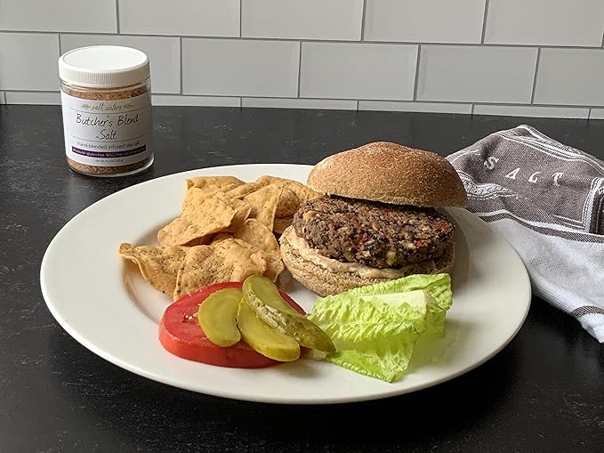 s.a.l.t. sisters Butcher's Blend Sea Salt, Unique BBQ Spices + Salt Blend Alternative to Table