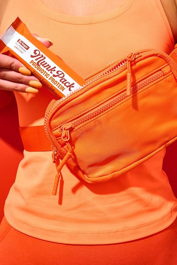 Munk Pack 15g Probiotic Keto Protein Bars - Low Sugar, High Protein -1g Sugar, 4g Net Carbs. Vegan