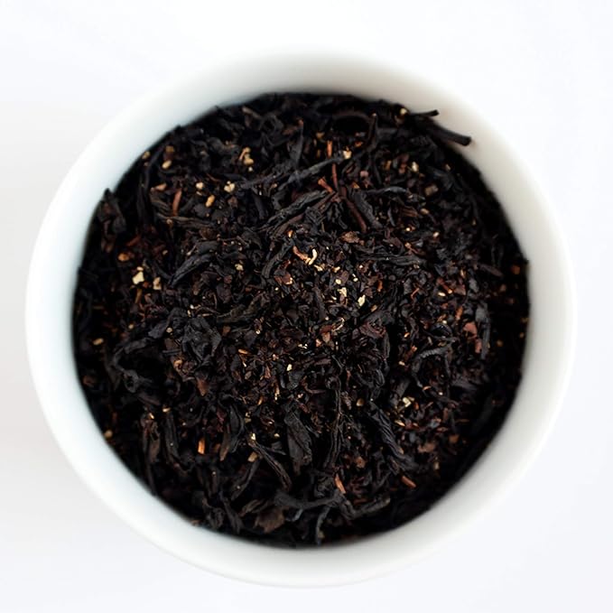 Organic Positively Tea Company, Blackberry Black Tea, Loose Leaf, 4 Ounce