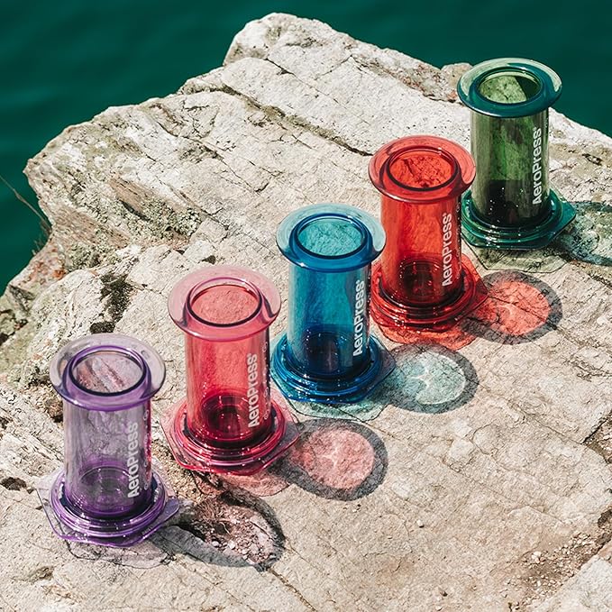 AeroPress Clear Coffee Press – 3 In 1 Brew Method Combines French Press, Pourover, Espresso, Full