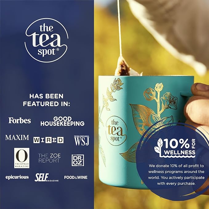 The Tea Spot Earl of Grey Black Tea with Citrus for Energy | Blend of Black Tea, Citrus Root
