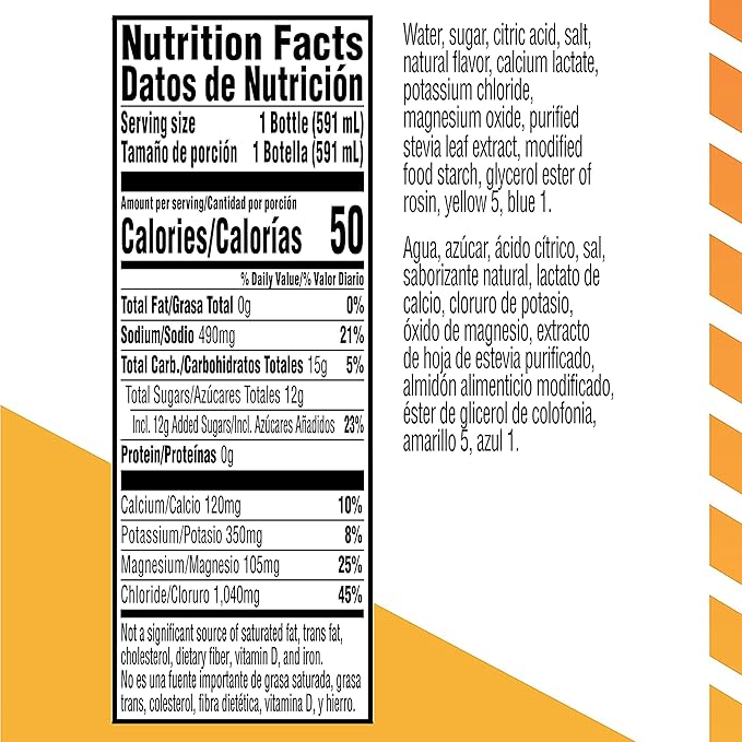 Gatorade Rapid Rehydration Electrolyte Beverage, Lime Cucumber, 20oz Bottles (12 Pack)
