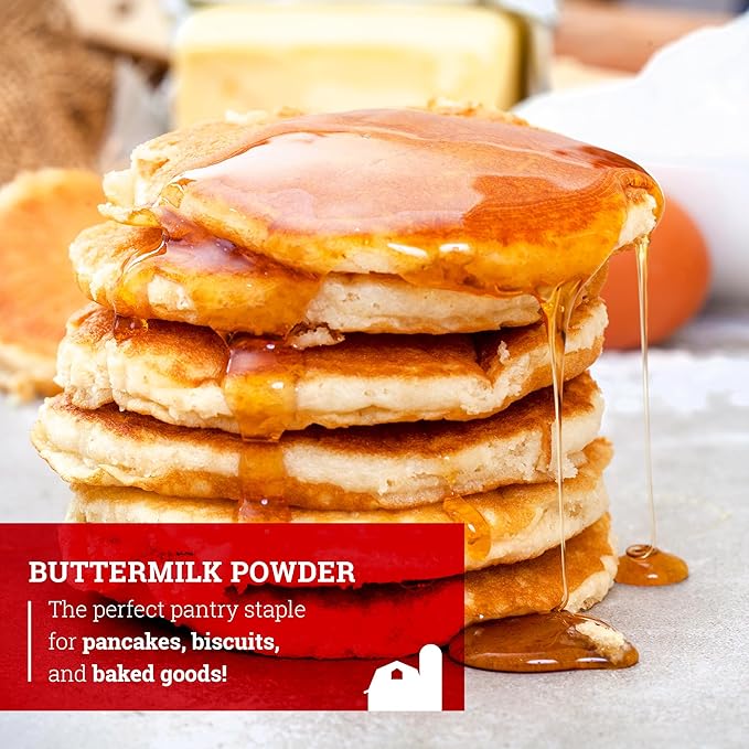 Hoosier Hill Farm Buttermilk Powder, 2LB (Pack of 1)