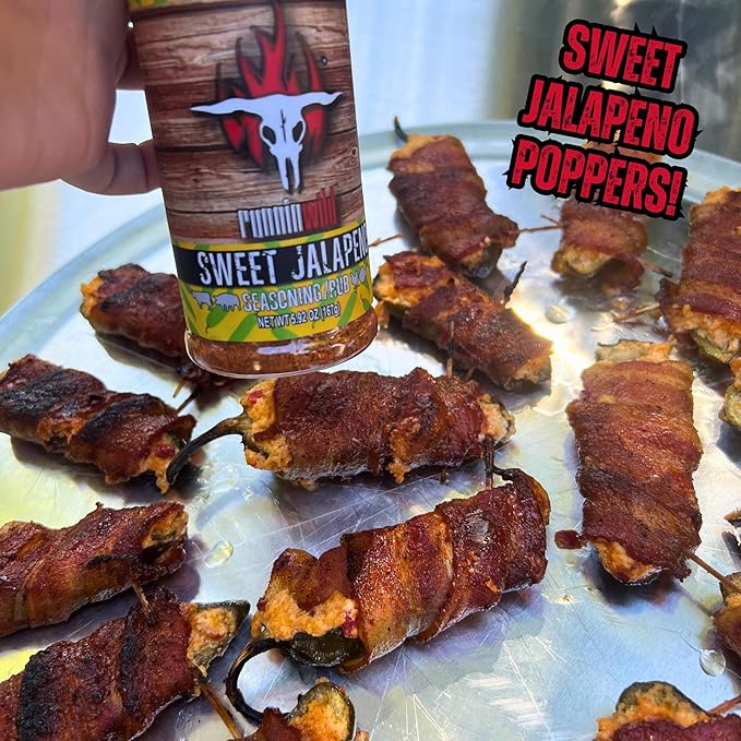 Sweet Jalapeno Seasoning | Premium Sweet and Spicy Rub | Sweet Heat Rub for Beef, Pork, Chicken