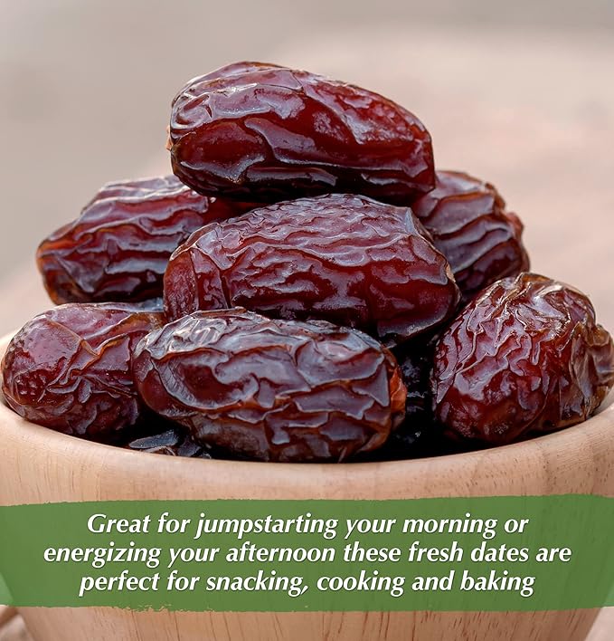 NUTS U.S. - Organic California Medjool Dates | No Added Sugar and No Preservatives | Sweet Juicy