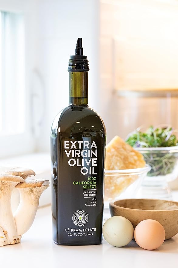 Cobram Estate California Select Extra Virgin Olive Oil - First Cold Pressed, Non-GMO, Keto