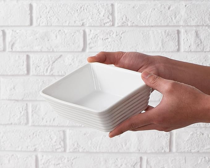 ONEMORE Small Baking Dish, Rectangle Ceramic Baking Dish for Oven, Individual Casserole Dishes for