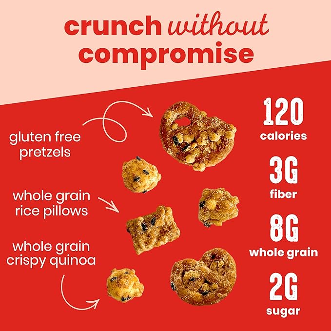 Marimix Snack Mix | Crunch Baked Sweet & Salty Savory Plant Based Naturally Gluten Free Whole Grain