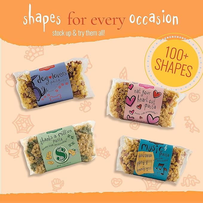Pastabilities Vegan Mac and Cheese for Kids (& adults) - Under the Sea - Fun Shapes Sea Creatures