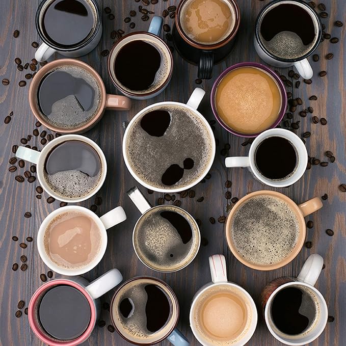 Variety Pack of Coffee, Tea, and Hot Chocolate - Great Sampler of Coffee, Tea, and Hot Cocoa for