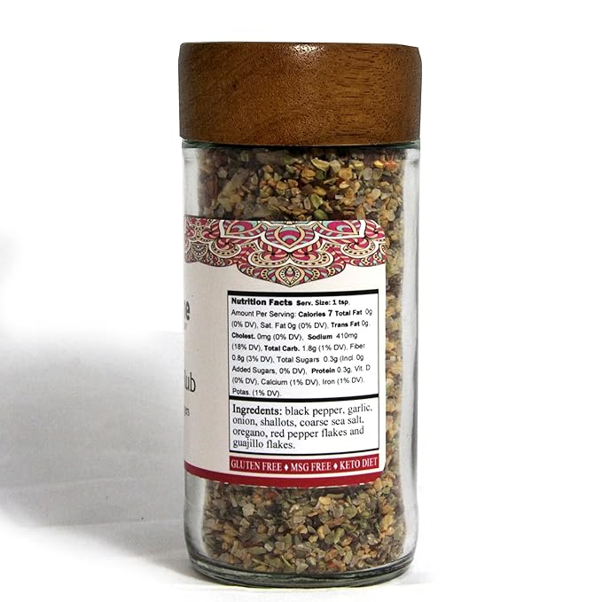 The Grindstone, Austin Steak Rub, Salt-Free dry rub for steaks, tacos, burgers, veggie burgers