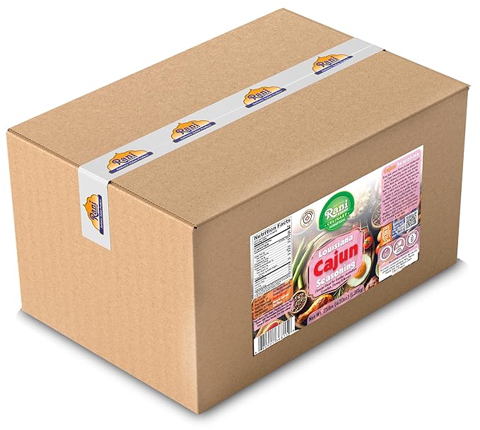 Rani Louisiana Cajun Seasoning (Special Blend for Gumbo, Jambalaya Crawfish, Shrimp) 400oz (25lbs)