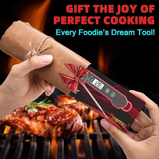 Digital Meat Thermometer for Cooking ??Waterproof Instant Read Food Thermometer with Backlight &