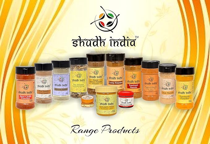 Shudh India Garam Masala Indian Spice Blend PET Jar ~ All Natural, Salt-Free | Vegan | No Colors |